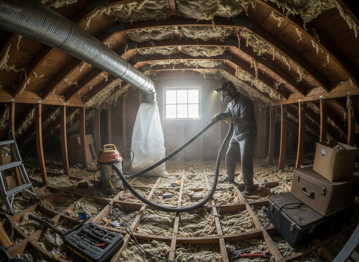 attic duct cleaning in Berkeley