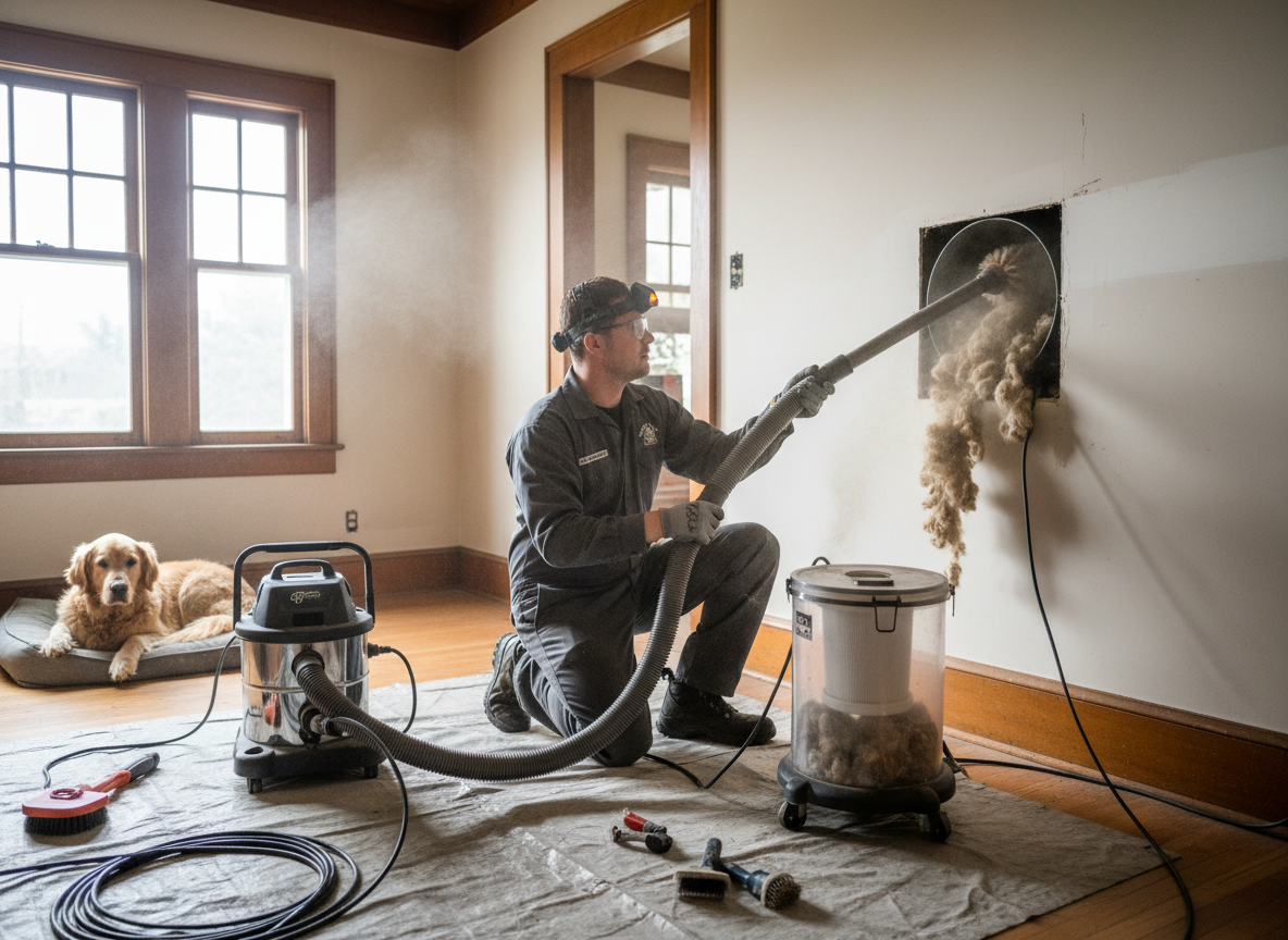 pet hair duct cleaning in Berkeley