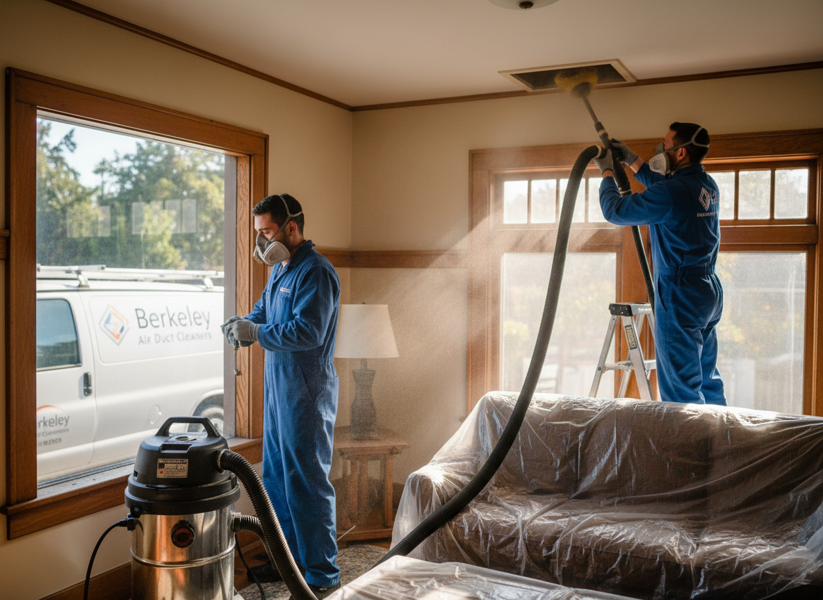 Residential Air Duct Cleaning in Berkeley