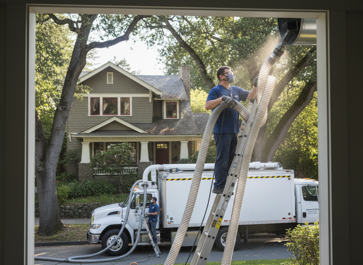 whole house air duct cleaning in Berkeley